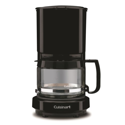 Cuisinart® 4-Cup Coffeemaker, Black with Glass Carafe